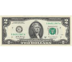 2 dollar 1976-2017 USA