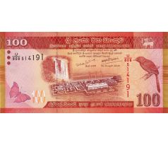 100 rupees 2010-22 Sri Lanka