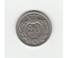 20 heller 1907 Rakúsko Uhorsko