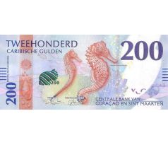 200 karibský gulden 2025 Curaçao a Sint Maarten