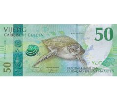 50 karibský gulden 2025 Curaçao a Sint Maarten