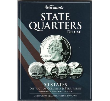 Zberateľsky album de luxe  50 State quarters program