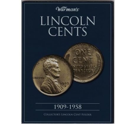 Zberateľsky album Lincoln cent 1909-1958