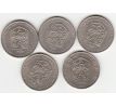 Konvolut 5 ks 2 kčs 1972/73/74/75/77