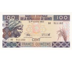 100 francs 2015 Guinea