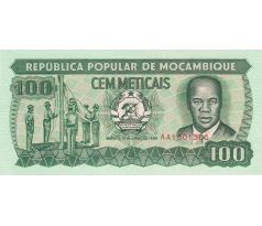 100 meticais 1983-89 Mozambik