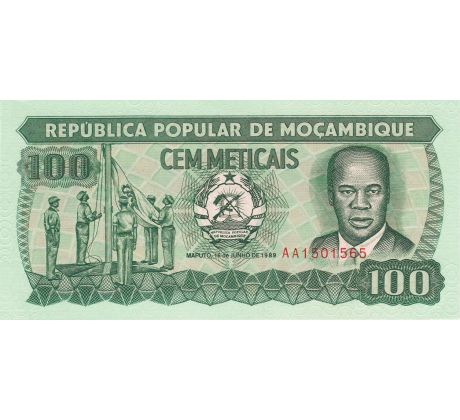100 meticais 1983-89 Mozambik