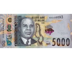 5 000 kwacha 2021-2024 Malawi