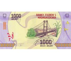 1 000 ariary 2017-24 Madagaskar
