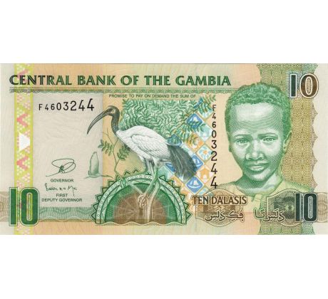 10 dalasis 2006-13 Gambia