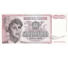 500 000 000 dinar 1993 Juhoslavia /02/