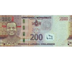 200 emalangeni 2017 Svazijsko