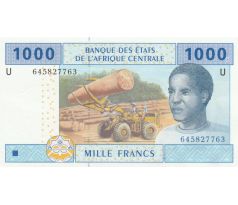 1 000 francs 2002-22 Stredoafrické štáty Kamerun
