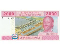 2 000 francs 2002-22 Stredoafrické štáty Rovníková Guinea