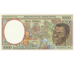 1 000 francs 1993-2002 Stredoafrické štáty Stredoafrická republika
