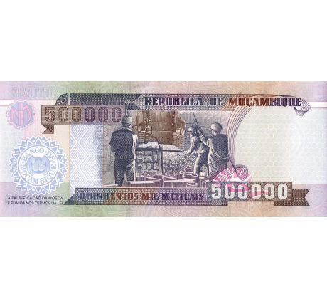 500 000 meticais 2003 Mozambik