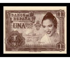 1 peseta 2019 Španielsko Valencia