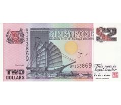 2 dollar 1991-98 Singapur
