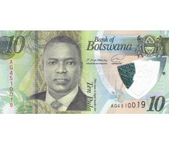 10 pula 2010-22 Botswana