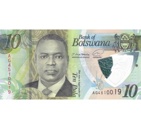 10 pula 2010-22 Botswana