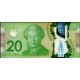 20 dollar 2012 Kanada polymerová bankovka