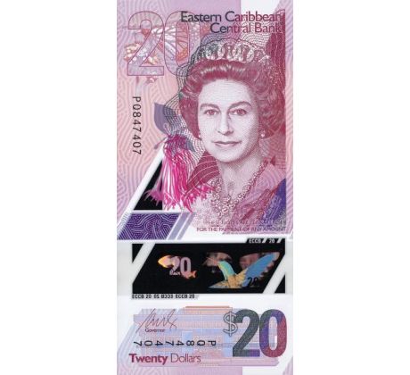 20 dollar 2019 Východný Karibik