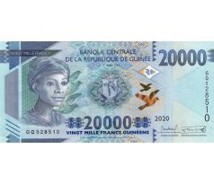 20 000 francs 2018-24 Guinea