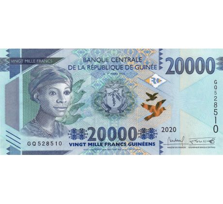 20 000 francs 2018-24 Guinea