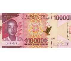 10 000 francs 2018-24 Guinea