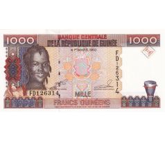 1000 francs 1998 Guinea