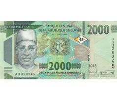2 000 francs 2018-22 Guinea