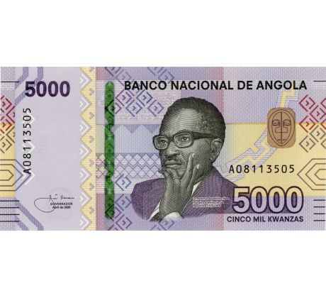 5 000 kwanzas 2020-23 Angola