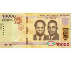 10 000 frank 2015-18 Burundi