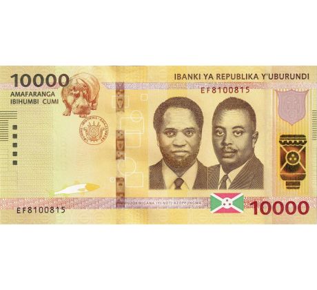 10 000 frank 2015-18 Burundi