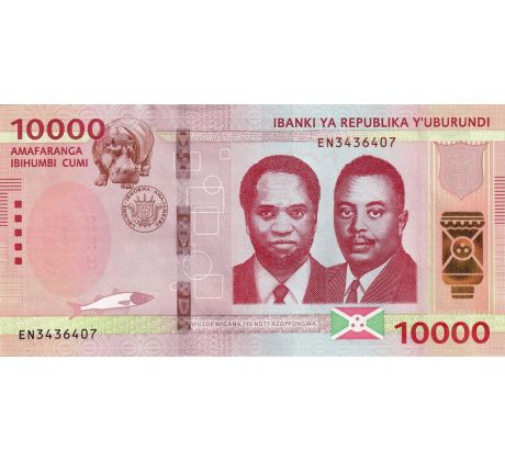 10 000 frank 2022 Burundi