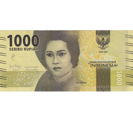 1 000 rupiah 2016-21 Indonézia