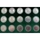 Sada 15 strieborných replík toliarov z obdobia Habsburgovci