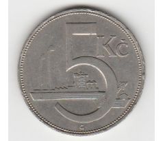 5 kč 1926 Továreň