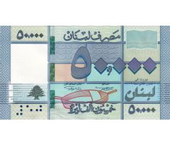 50 000 livres 2011-19 Libanon