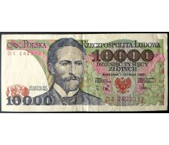 10 000 zlotých 1987-88 Polsko