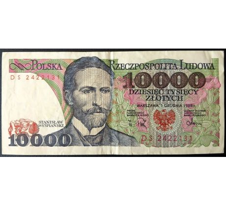 10 000 zlotých 1987-88 Polsko