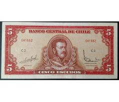 5 pesos 1964-70 Chile