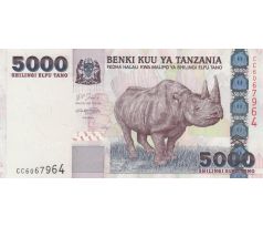 5 000 shilingi 2003Tanzánia