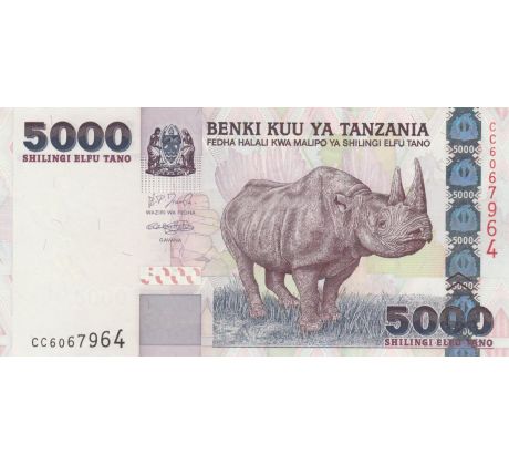 5 000 shilingi 2003Tanzánia