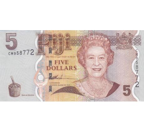 5 dolarov 2007-11 Fidži