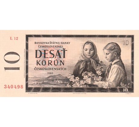 10 kčs 1960 L12