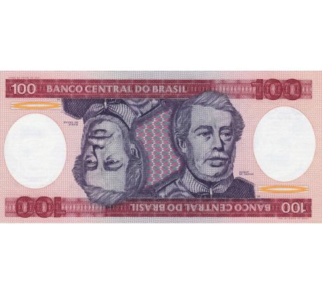 100 cruzeiros 1981-84 Brazília