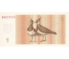 1 talonas 1992 Litva
