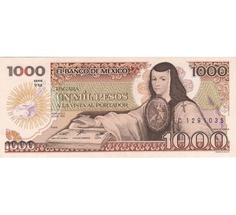 1 000 pesos 1984-85 Mexiko