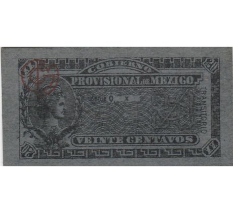 20 centov 2014 Mexiko / kartóny